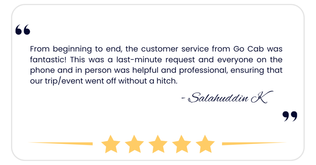 Stockport Taxi Review